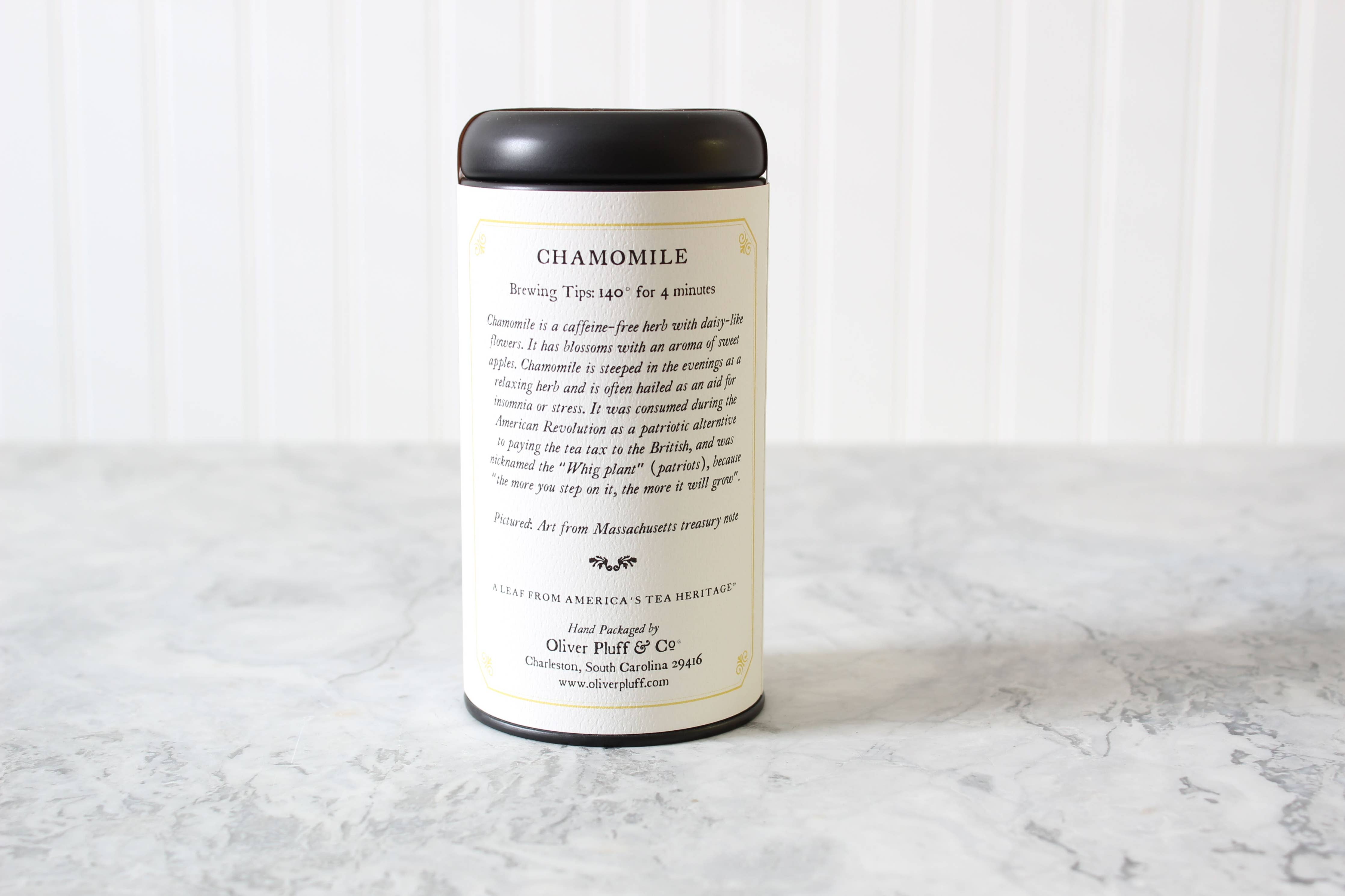 Chamomile - Caffeine Free 20 Teabags in Signature Tea Tin