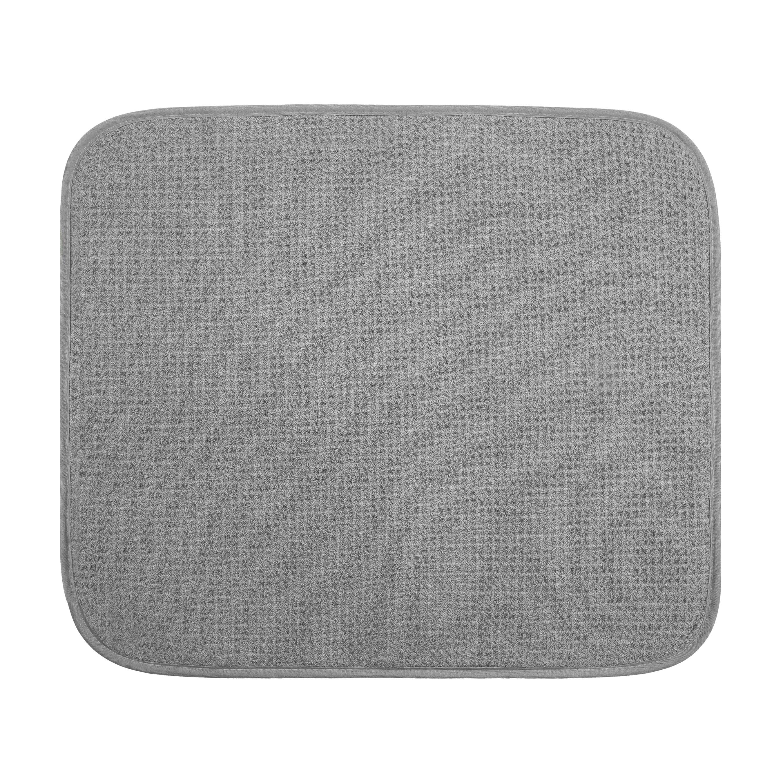 Microfiber Drying Mat 16x18 - Gray