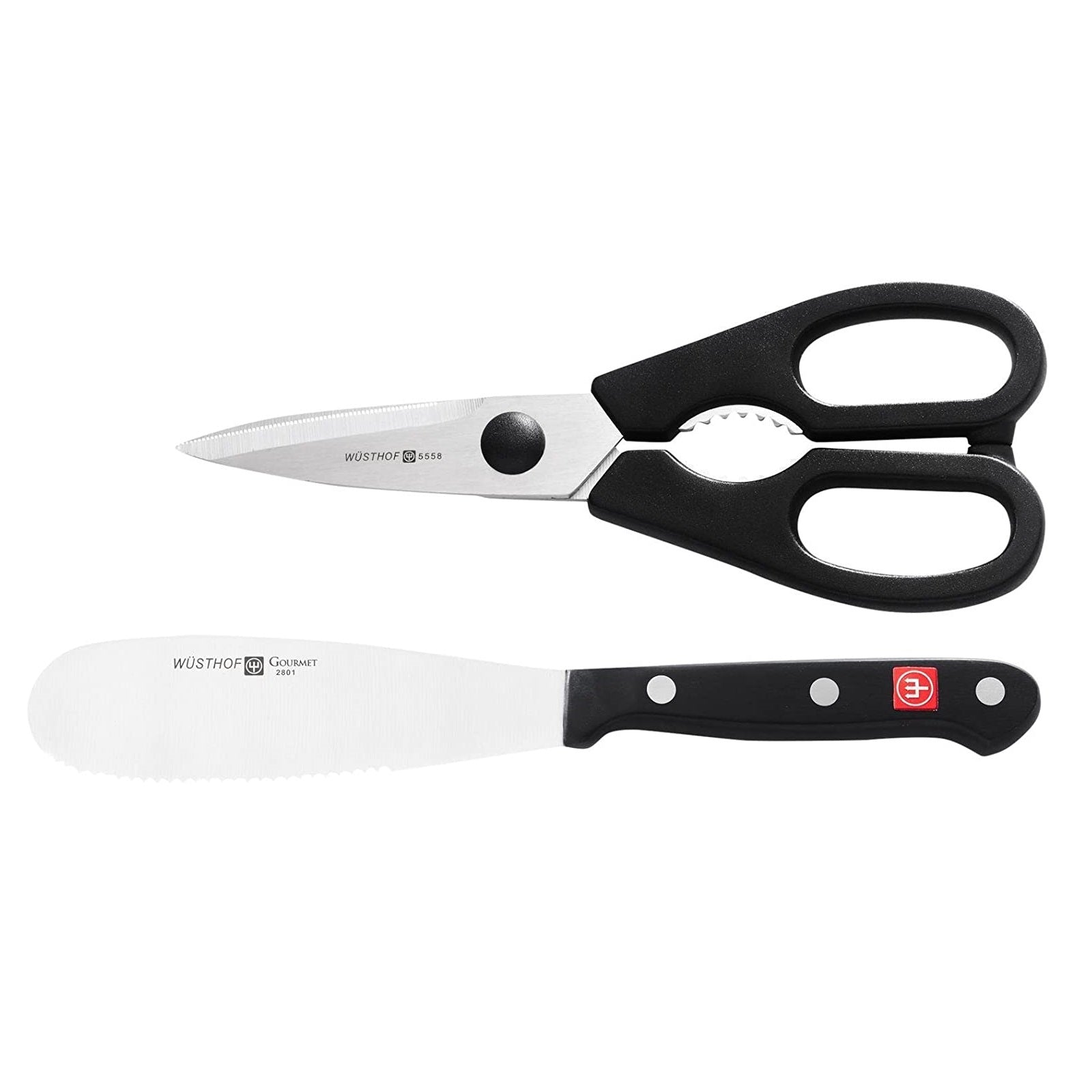 Wusthof Gourmet 2 Piece Spreader and Shears Set