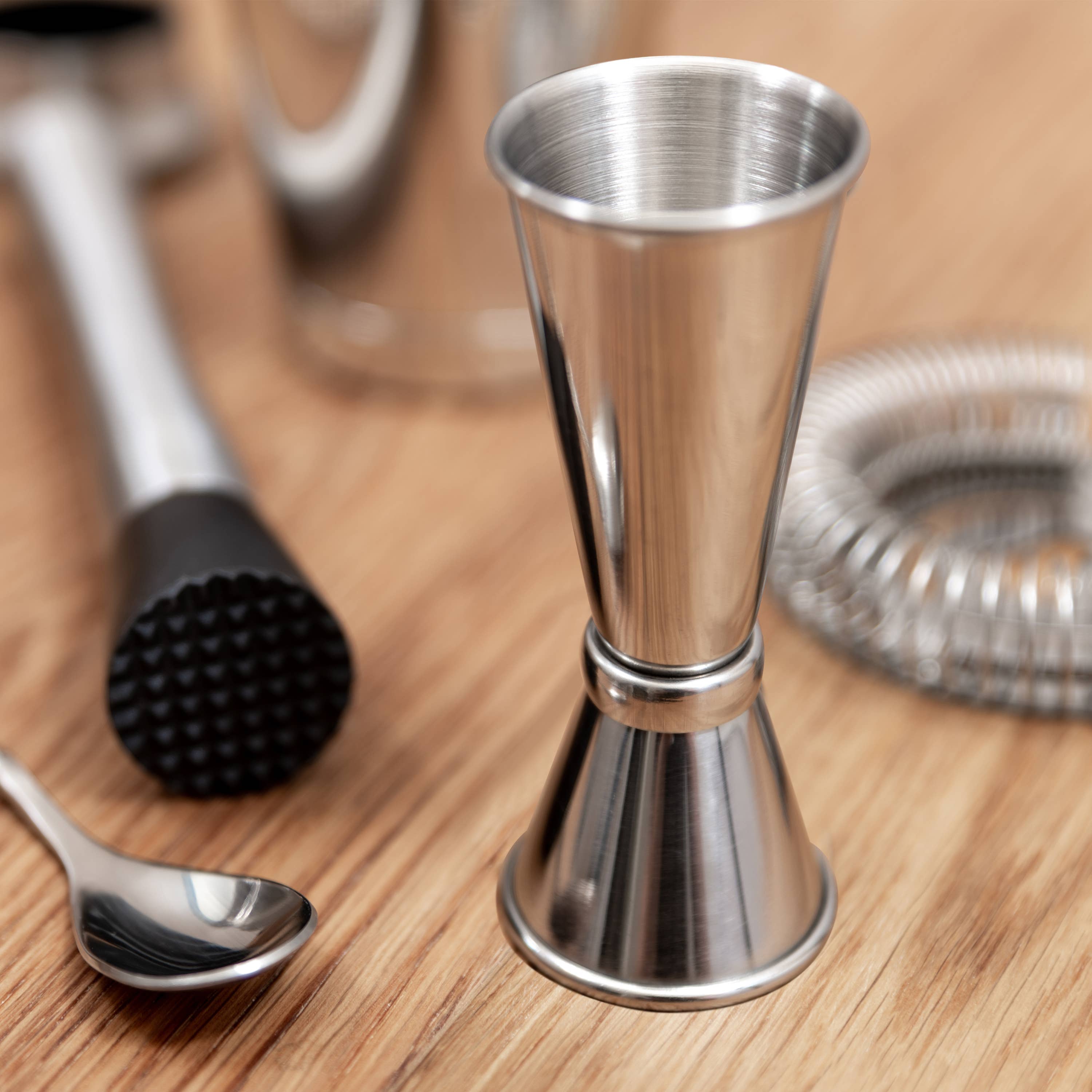 Japanese Style Jigger - 1oz/2oz, 30ml/60ml