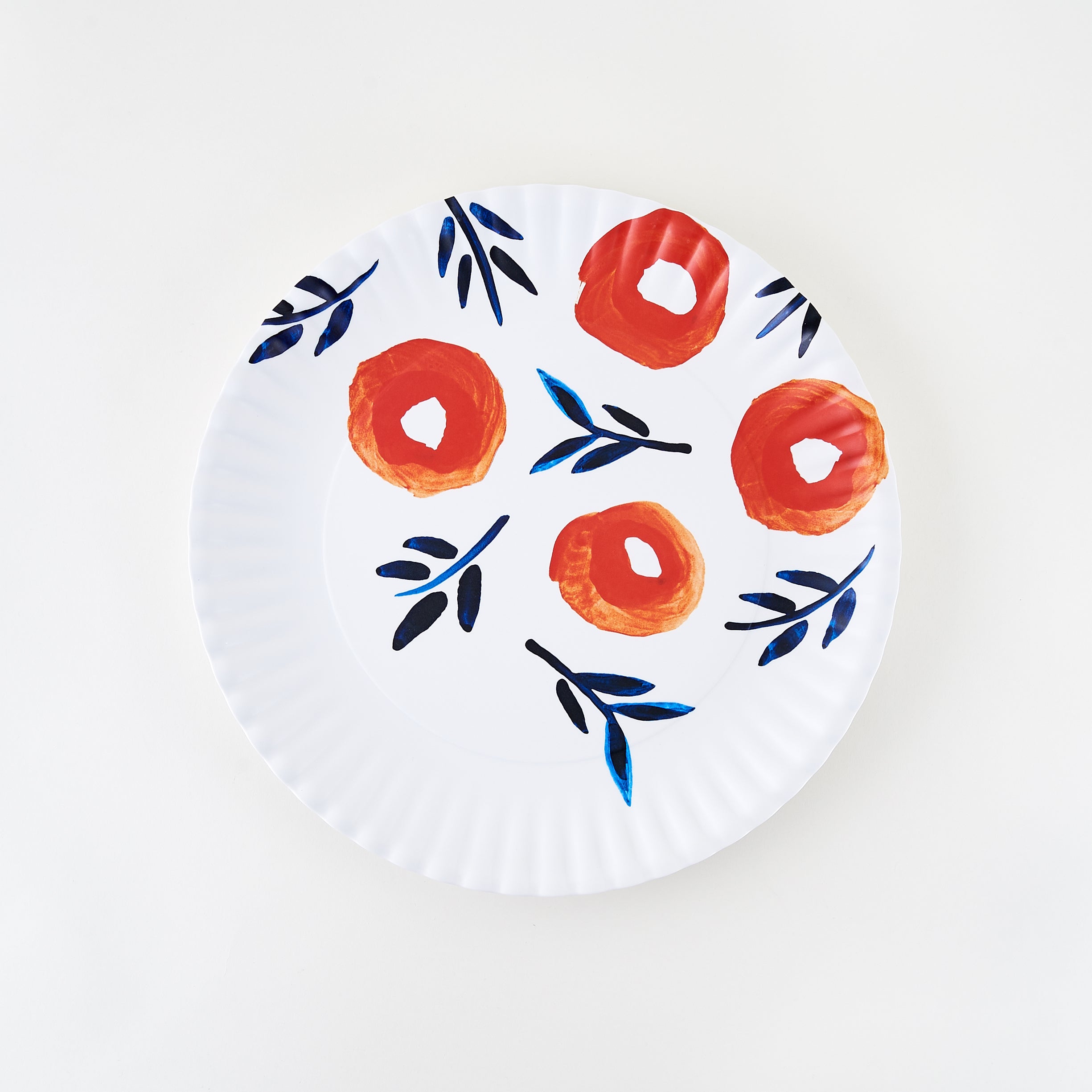 Poppy Melamine 16" "Paper" Platter