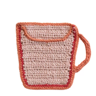 Cotton Crocheted Mug Shaped Coasters