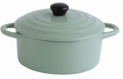 Stoneware Mini Baker with Lid