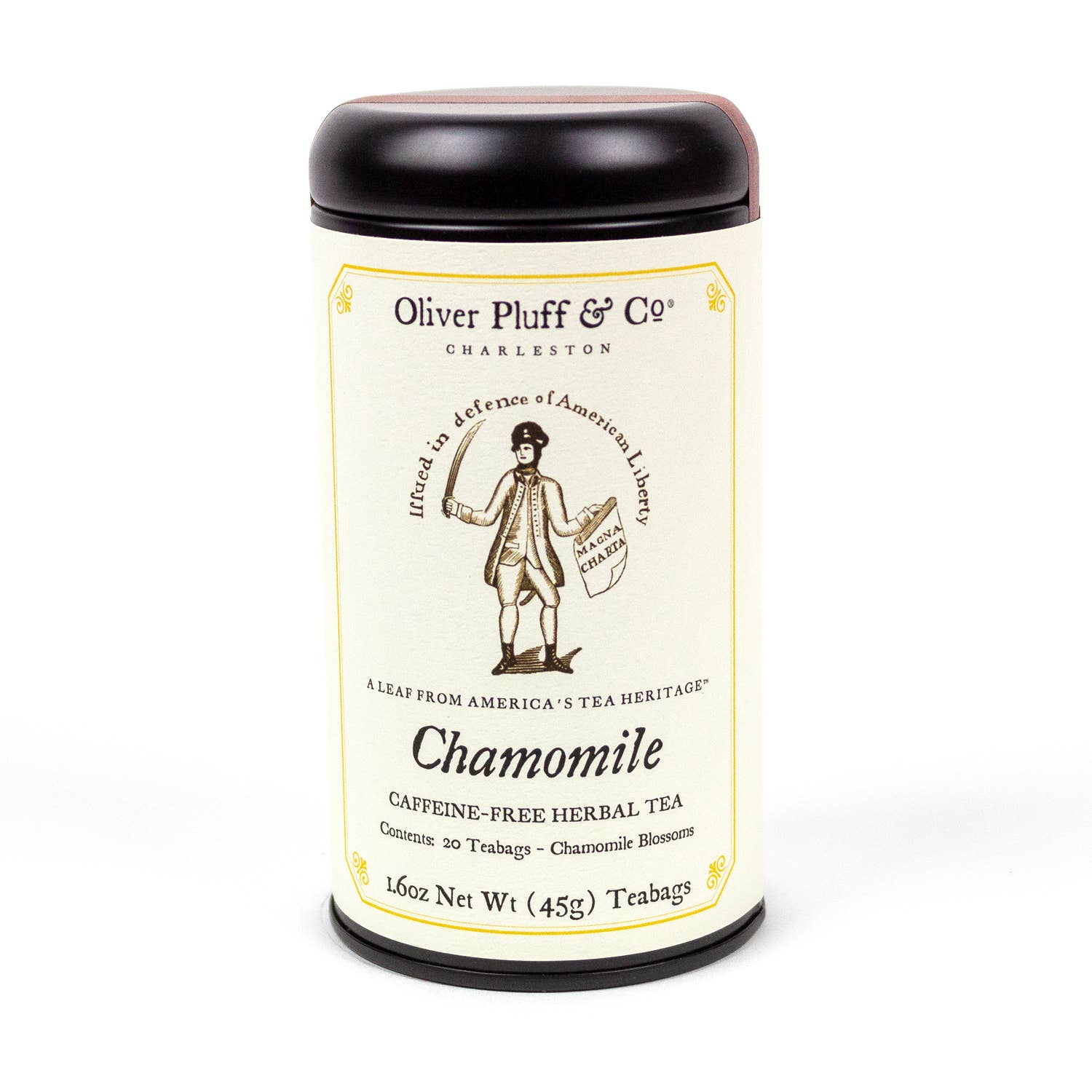 Chamomile - Caffeine Free 20 Teabags in Signature Tea Tin