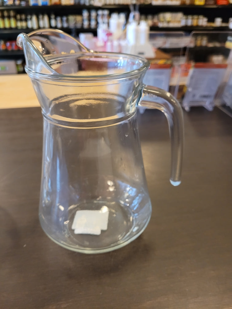 Amici Italian Glass Pitcher
