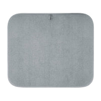 Microfiber Drying Mat 16x18 - Gray