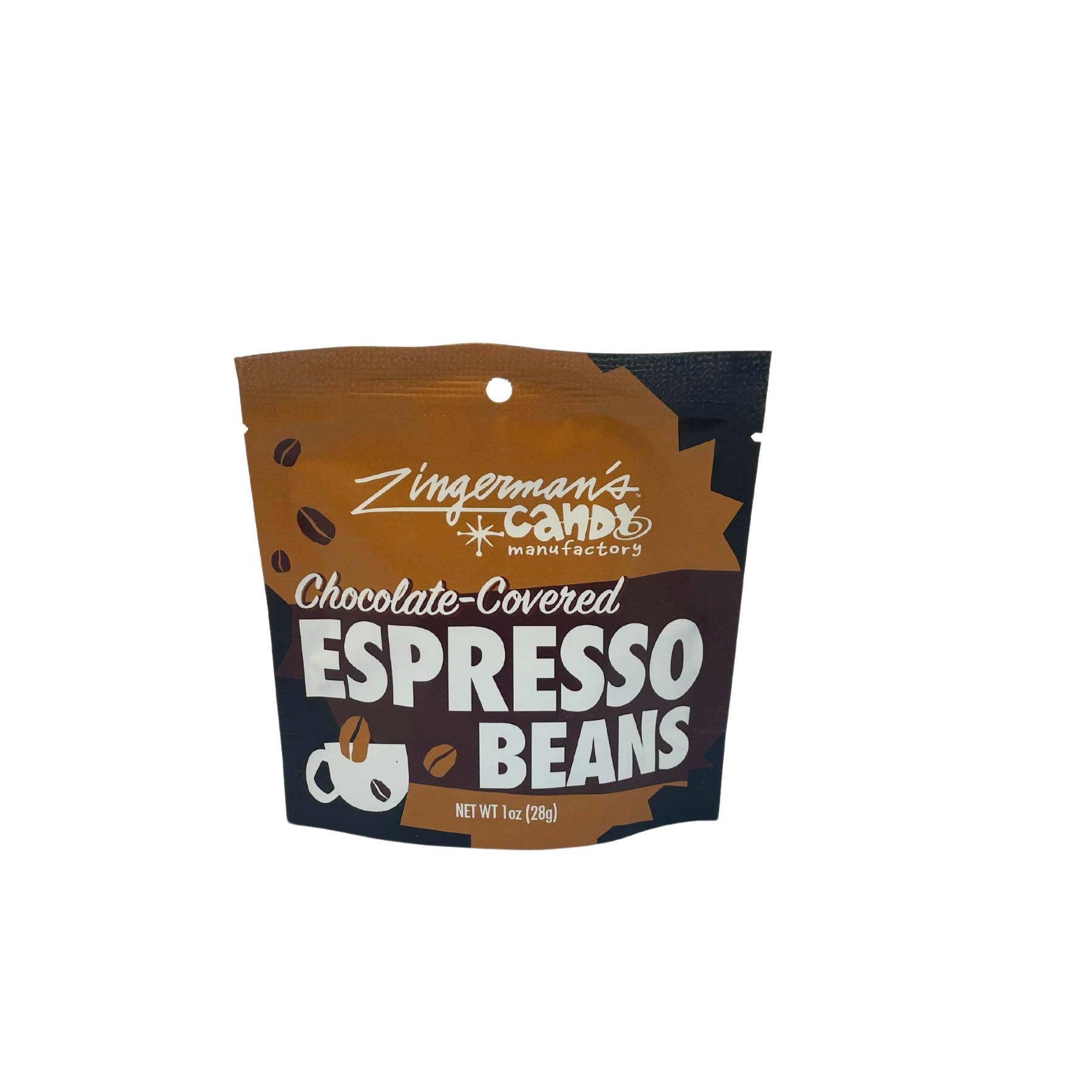 Chocolate Covered Espresso Beans - 1oz Pouch
