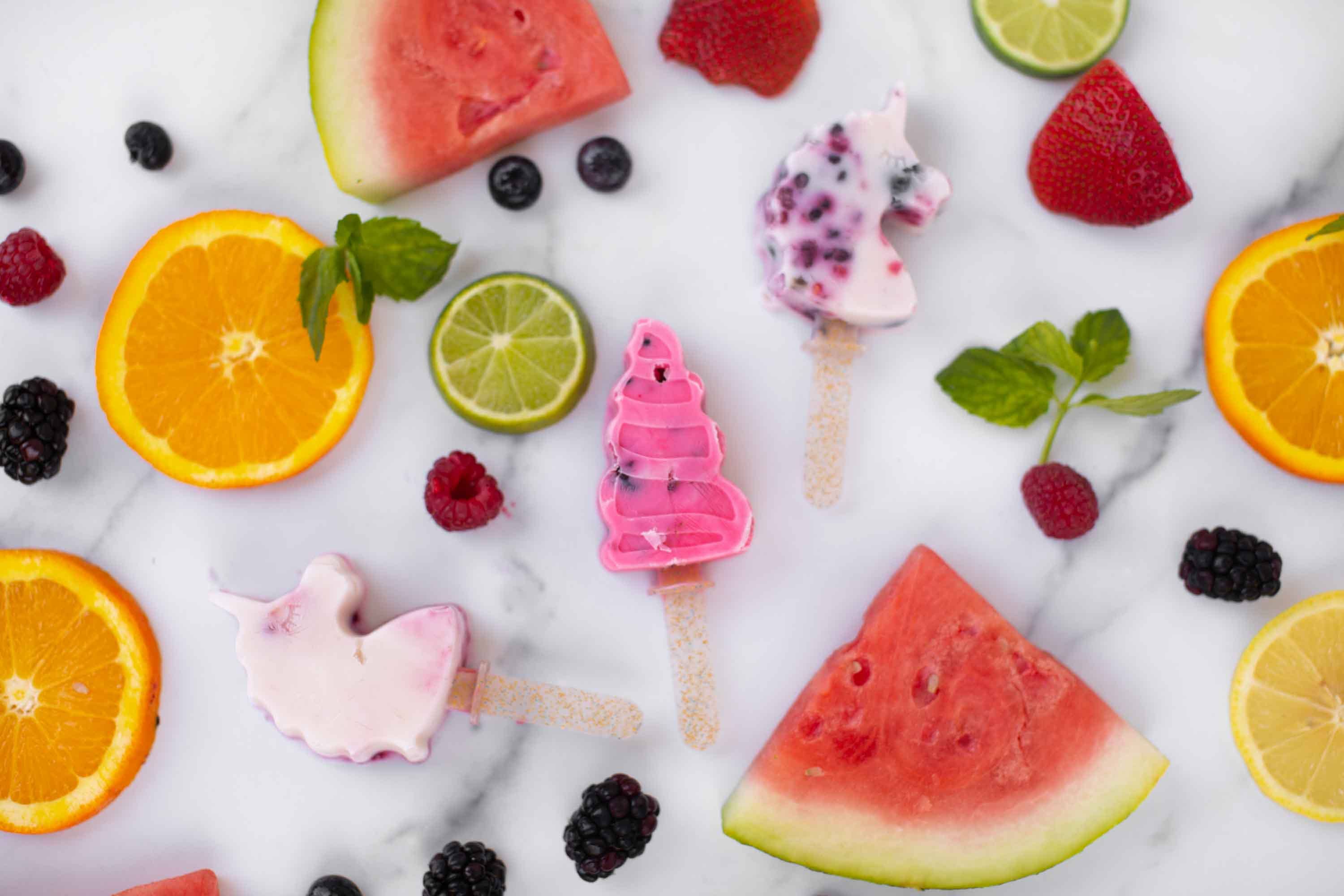 Ice Pop Party Rainbows & Unicorns