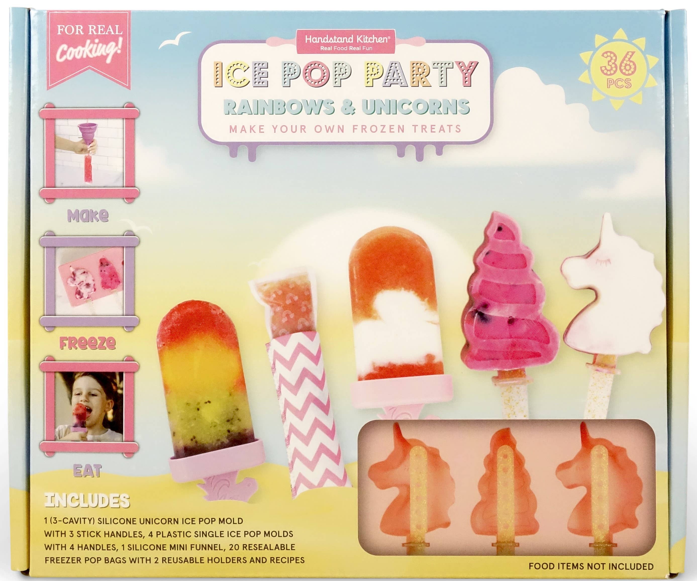 Ice Pop Party Rainbows & Unicorns