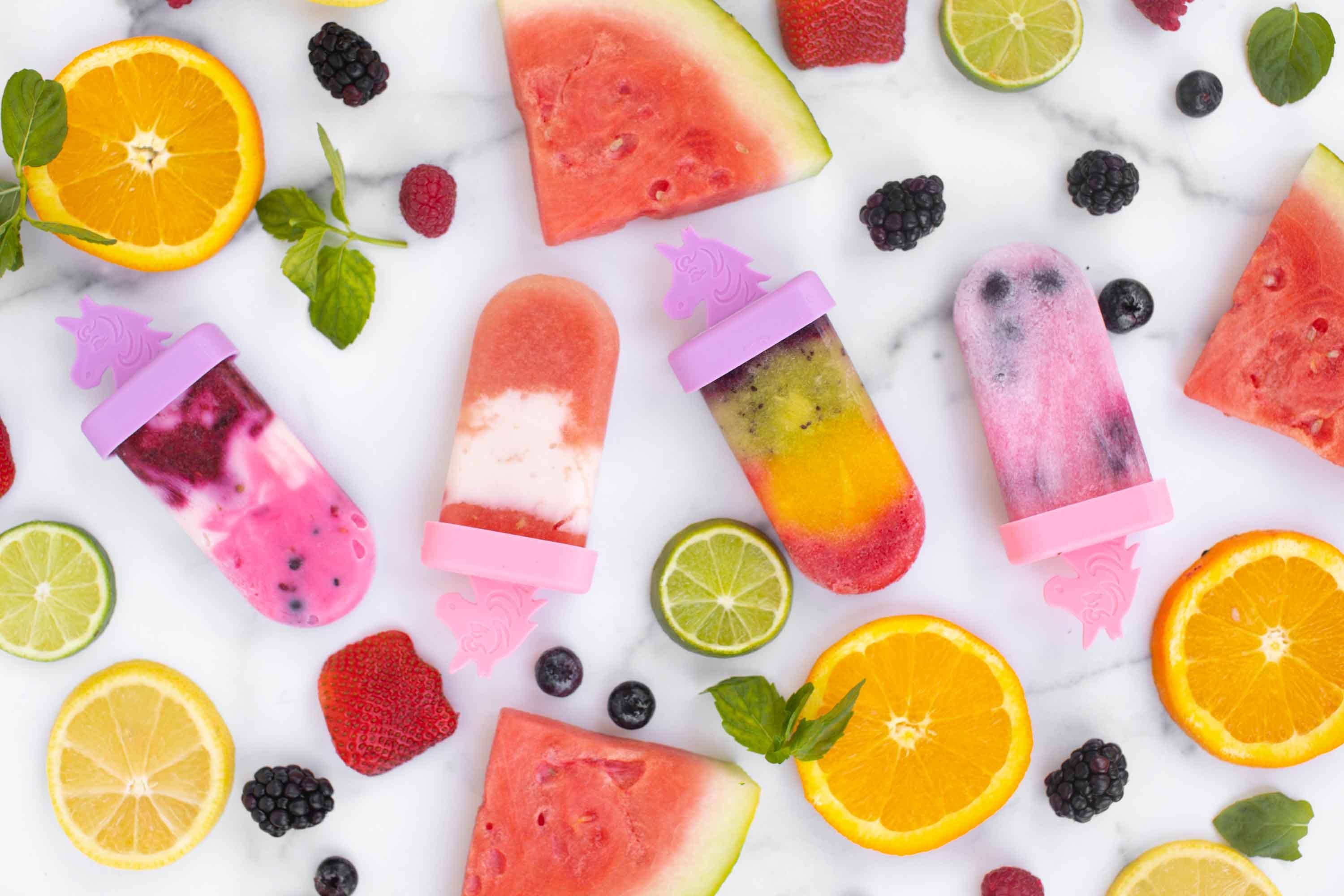 Ice Pop Party Rainbows & Unicorns