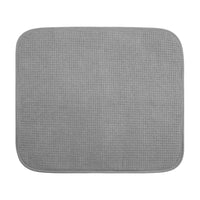 Microfiber Drying Mat 16x18 - Gray