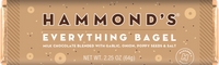 Everything Bagel Milk Chocolate Bar 2.25oz **NEW**