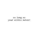 Primitives by Kathy - Alibis Greeting Card