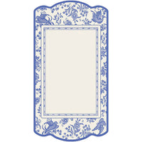 Table Cards Blue Regal Peacock