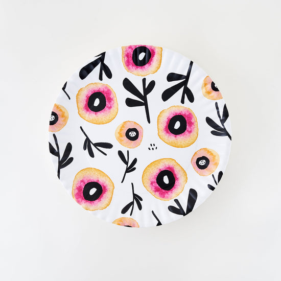 Poppy Melamine 16" "Paper" Platter