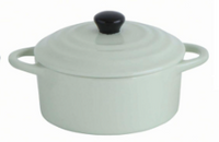 Stoneware Mini Baker with Lid