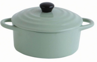Stoneware Mini Baker with Lid