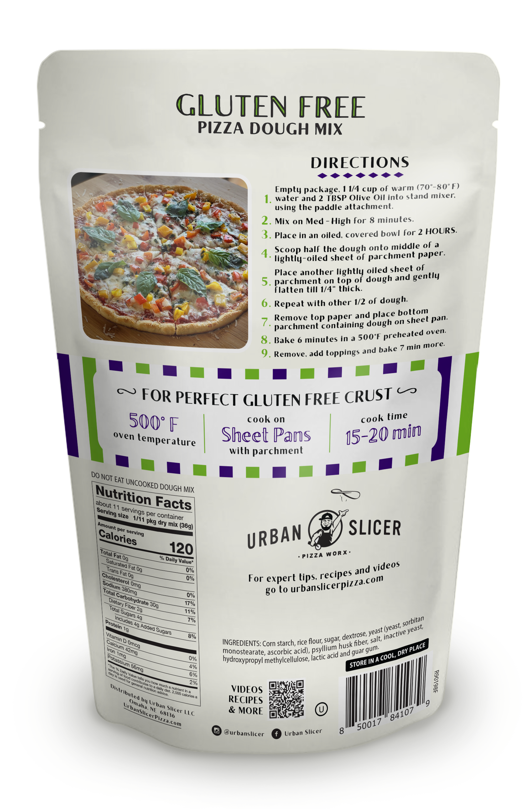 Gluten Free Pizza Dough Mix
