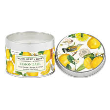 Lemon Basil Travel Candle