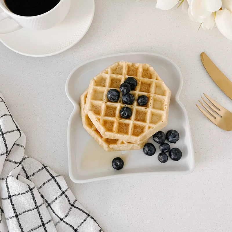 Porcelain Toast Plate