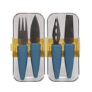 Cheese Knives w/Container