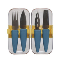 Cheese Knives w/Container