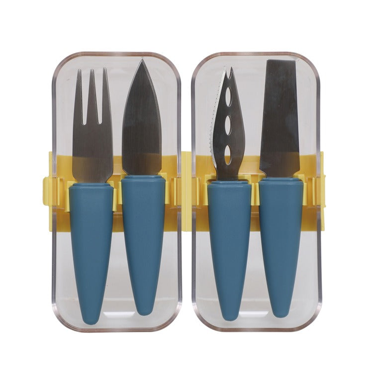 Cheese Knives w/Container