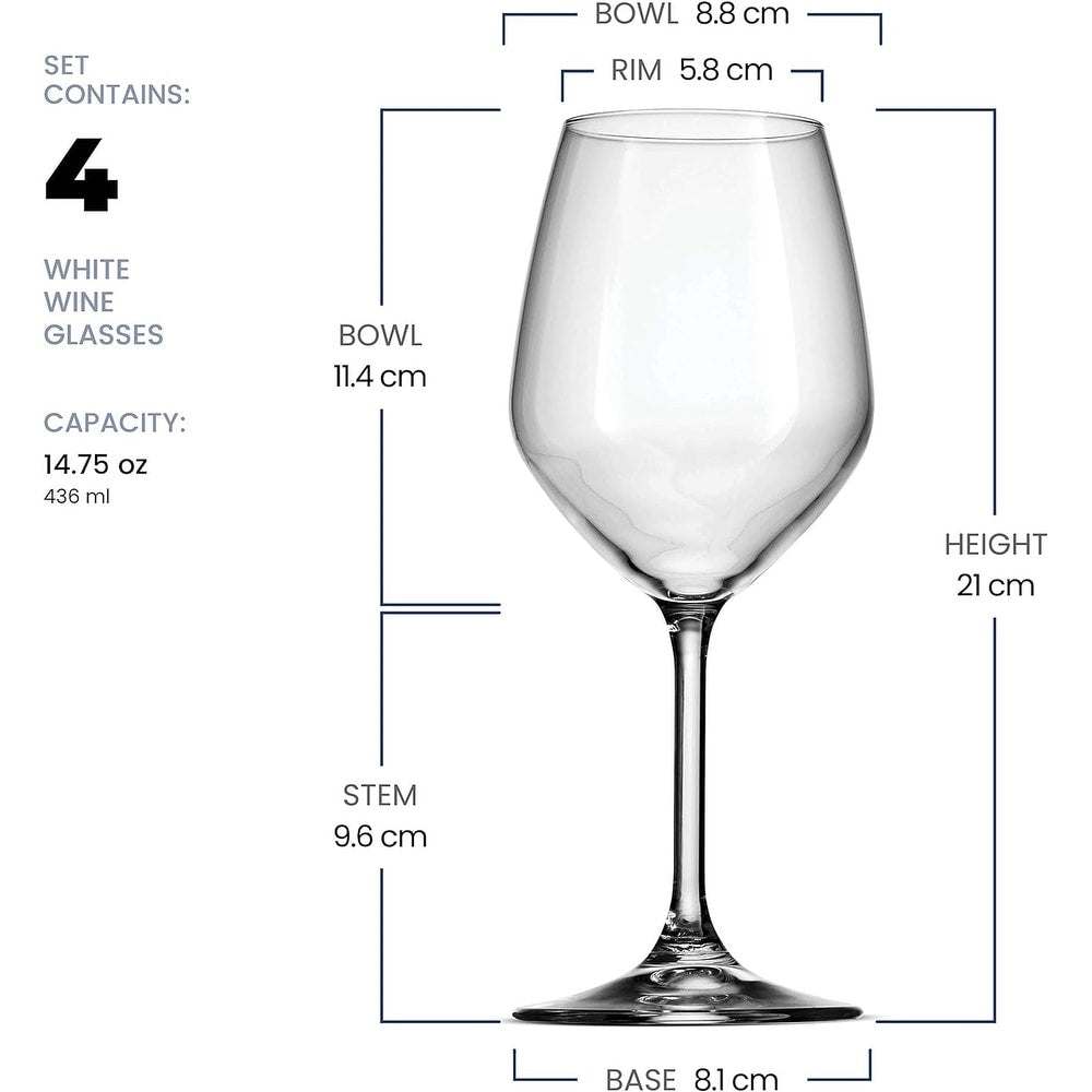 Vino Bianco (Set of 4)