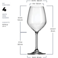 Vino Bianco (Set of 4)