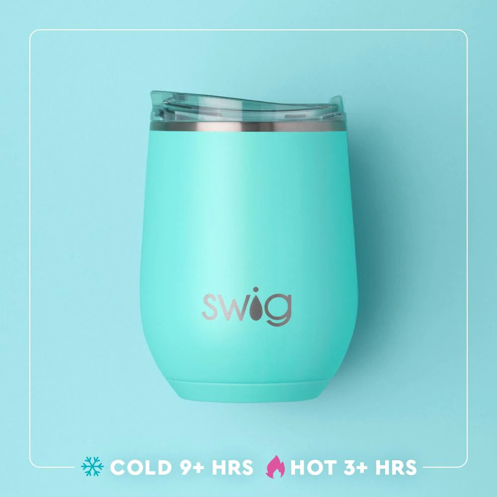 Swig Candy Crush Stemless Wine Cup 12oz
