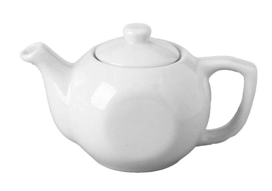 White Porcelain Teapot