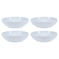 Textured Porcelain Pasta Bowl 34 oz - Assorted