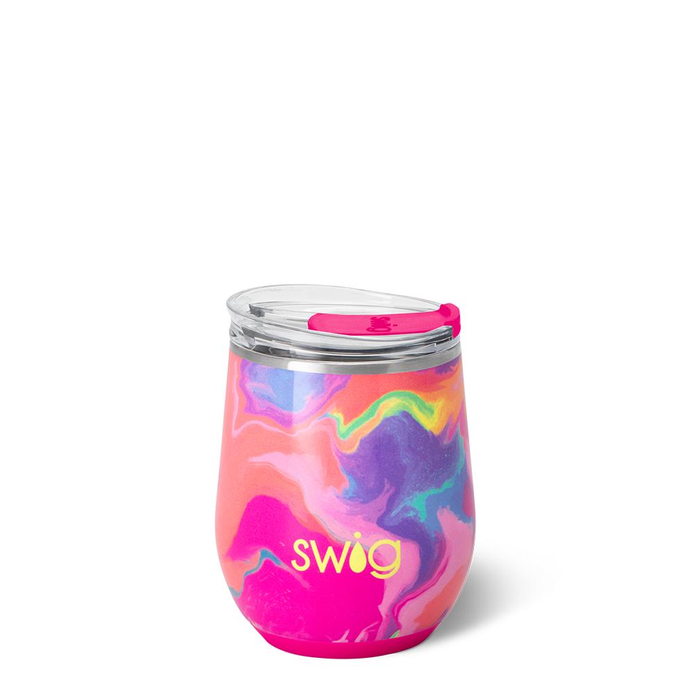 Swig Candy Crush Stemless Wine Cup 12oz
