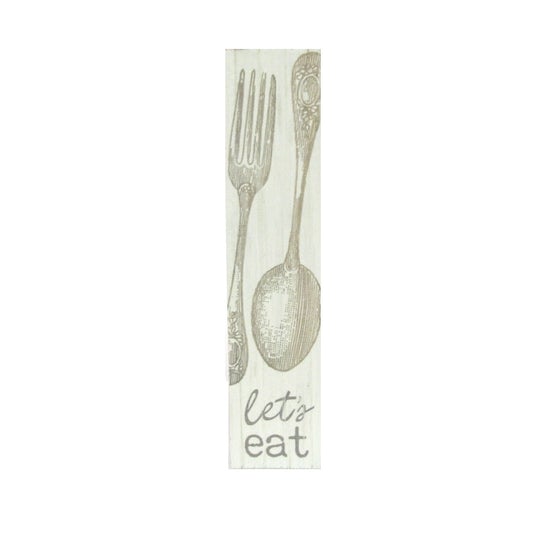 Let's Eat Wooden Talker