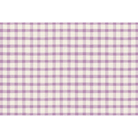 Lilac Painted Check Placemat