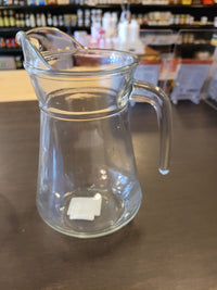 Amici Italian Glass Pitcher