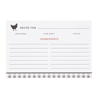 Home Cooked Recipe Card Pack 40-Count