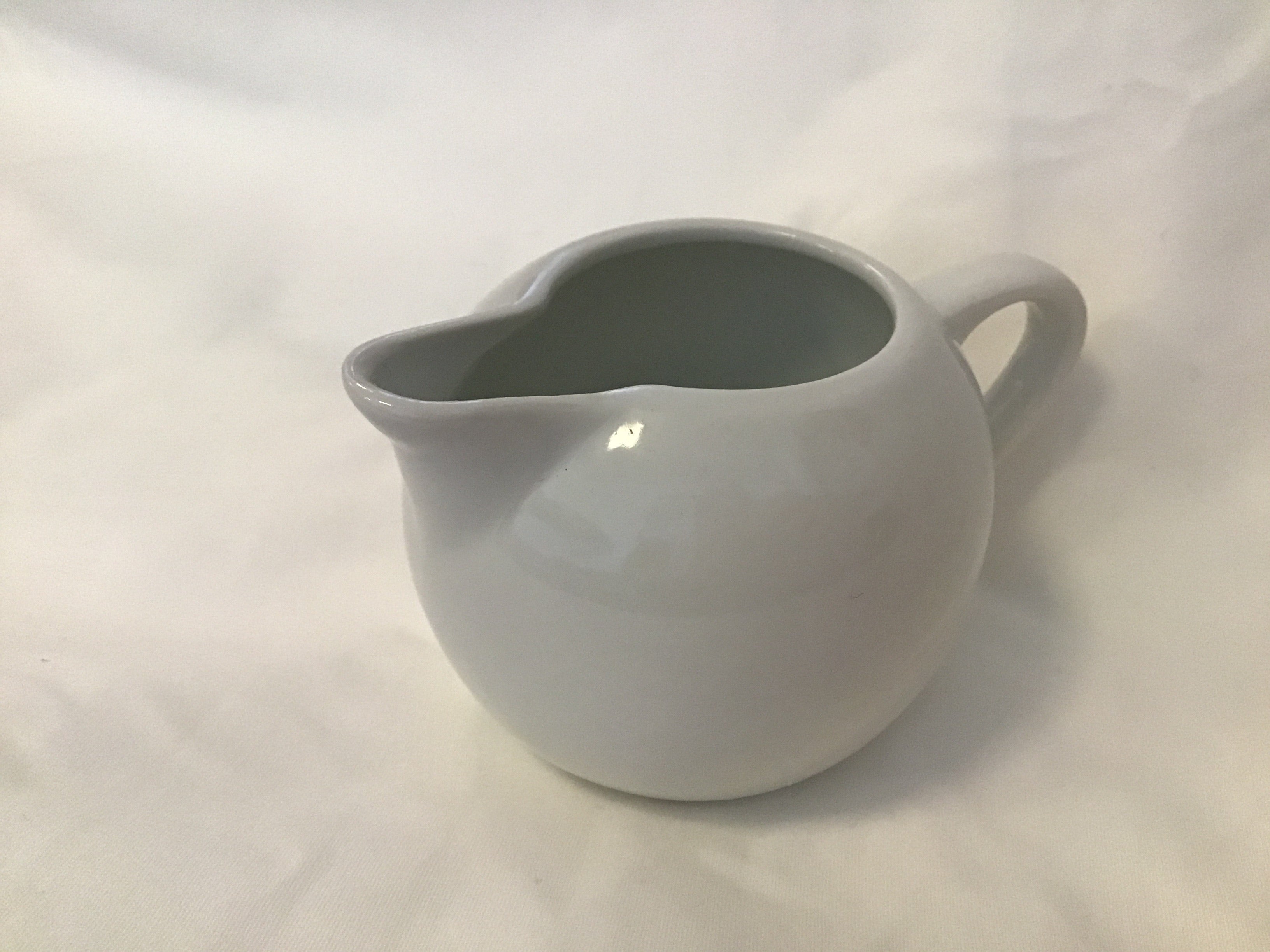 White Creamer or Sugar Bowl